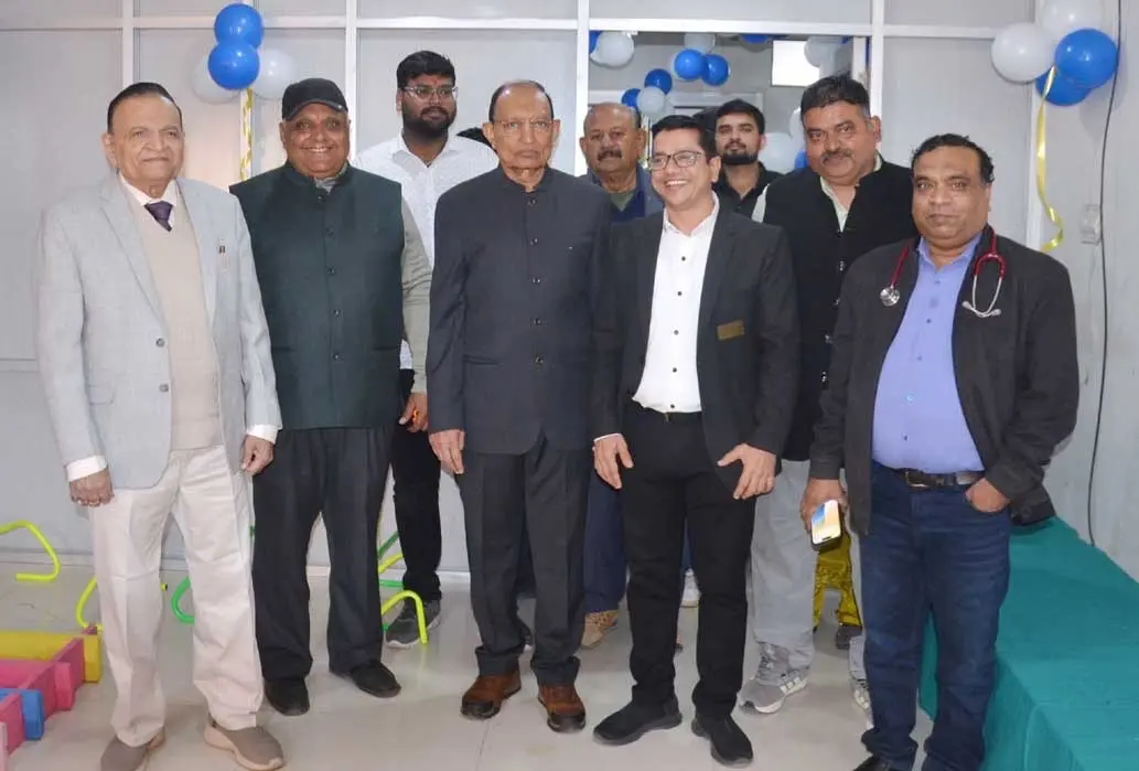 डॉ.श्याम अग्रवाल बाल एवं शिशु अस्पताल में ग्रोथ गेट चाइल्ड थैरेपी केन्द्र का शुभारंभ