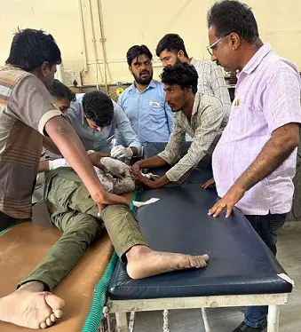बाइक-ट्रेलर की भिड़ंत,एक की दर्दनाक मौत