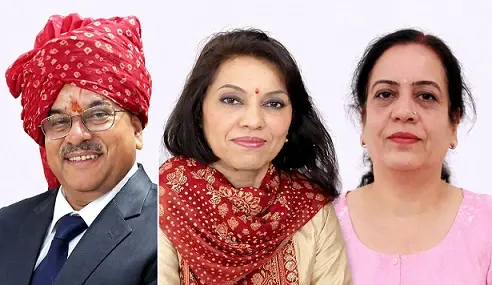 लायंस क्लब बीकानेर मल्टी विजन की नए पदाधिकारियों का निर्वाचन