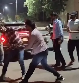 मेडिकल सर्किल पर युवक साथ मारपीट करने वाल तीन गिरफ्तार,स्कॉर्पियो जब्त