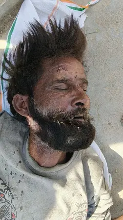 सड़क किनारे मृत मिला व्यक्ति,मोर्चरी में शिफ्ट
