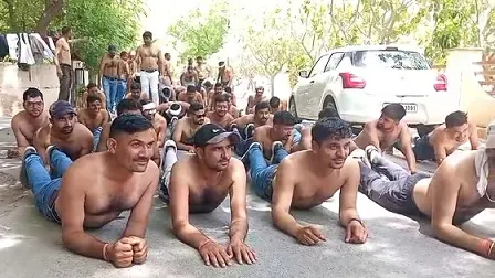 अब तो सुन लो सरकार..दंडवत कर मांगी नियुक्ति