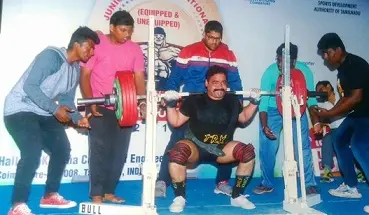 चौहान करेंगे राष्ट्रीय मास्टर पावरलिफ्टिंग चैंपियनशिप में राजस्थान का प्रतिनिधित्व