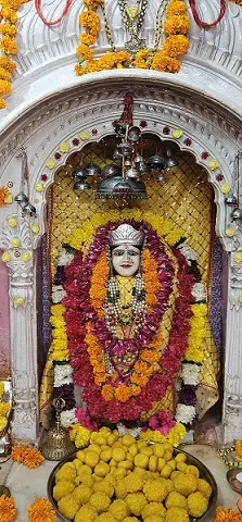 पुष्करणा दिवस पर मां उष्टवाहिनी का किया पूजन