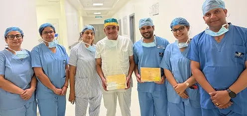 इटर्नल हॉस्पिटल में 1.6 वर्षीय बालक के दोनों कानों में अत्याधुनिक NEXA स्मार्ट कॉक्लियर इम्प्लांट सफल